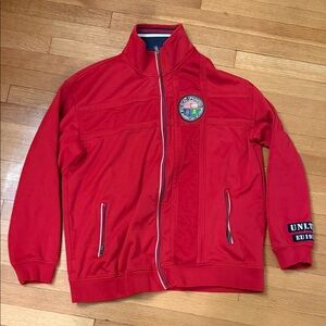 ecko unltd jacket Fashion Early 2000s Vintage Track Zip Up Jacket XL Red Color